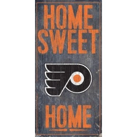 Philadelphia Flyers Sign Wood 6X12 Home Sweet Home Design