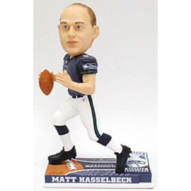 Seattle Seahawks Matt Hasselbeck Forever Collectibles On Field Bobblehead Co