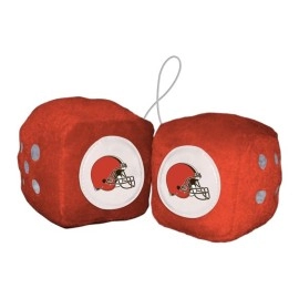 Cleveland Browns Fuzzy Dice