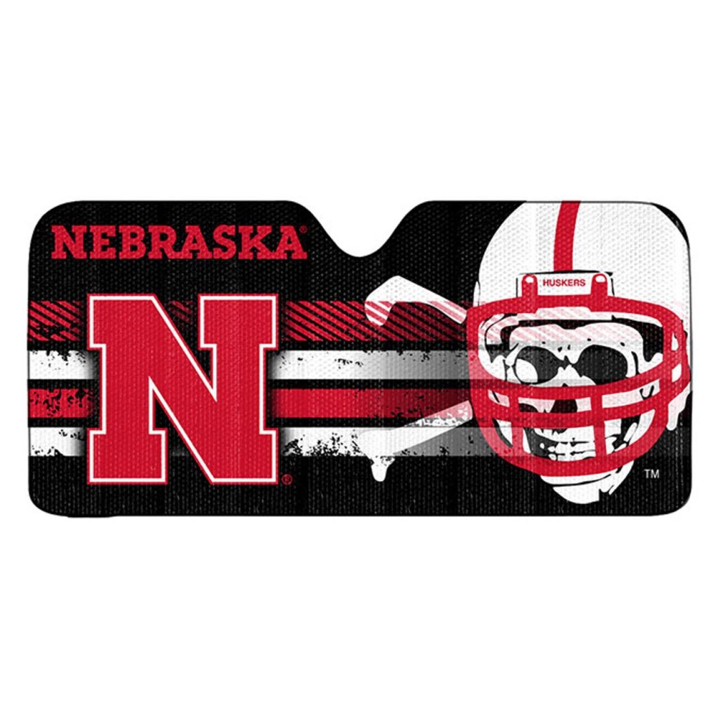 Nebraska Cornhuskers Auto Sun Shade 59X27