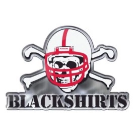 Nebraska Cornhuskers Auto Emblem Color Blackshirts