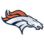 Denver Broncos Auto Emblem - Color