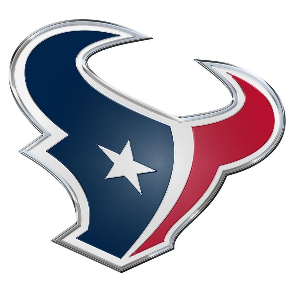 Houston Texans Auto Emblem - Color