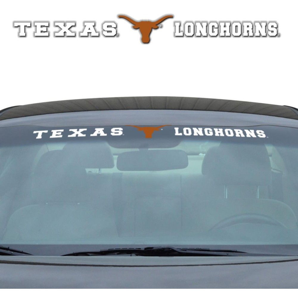 Texas Longhorns Decal 35X4 Windshield