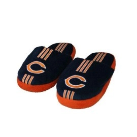 Chicago Bears Slippers - Youth 8-16 Stripe (12 Pc Case) Co