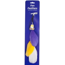 Lsu Tigers Team Color Feather Hair Clip Co