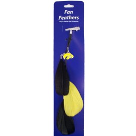 Iowa Hawkeyes Team Color Feather Hair Clip Co