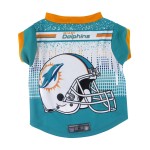 Miami Dolphins Pet Performance Tee Shirt Size Xs