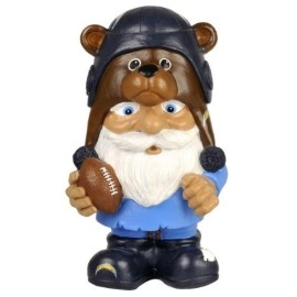 Los Angeles Chargers Garden Gnome Mad Hatter Co