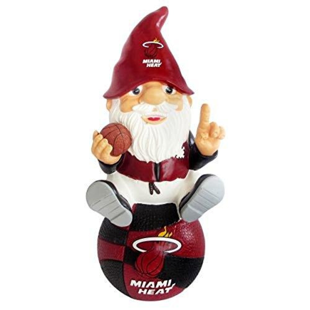 Miami Heat Garden Gnome - On Team Logo Co