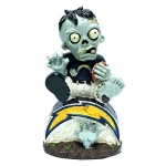 Los Angeles Chargers Zombie Figurine On Logo Co