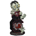 South Carolina Gamecocks Zombie Figurine - On Logo W/Football Co