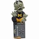 Michigan Wolverines Zombie Figurine Bank Co