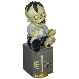 North Carolina Tar Heels Zombie Figurine Bank Co