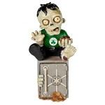 Boston Celtics Zombie Figurine Bank Co