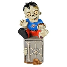 Oklahoma City Thunder Zombie Figurine Bank Co