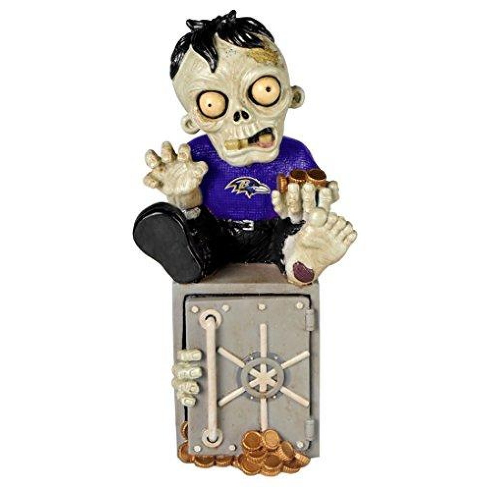 Baltimore Ravens Zombie Figurine Bank Co