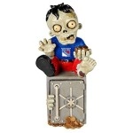 New York Rangers Zombie Figurine Bank Co