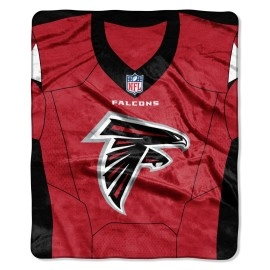 Atlanta Falcons Blanket 50X60 Raschel Jersey Design