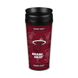 Miami Heat Travel Mug 14Oz Full Wrap Style