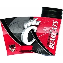 Cincinnati Bearcats Travel Mug 14Oz Full Wrap Style - Special Order