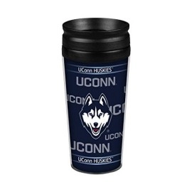 Connecticut Huskies Travel Mug 14Oz Full Wrap Style - Special Order