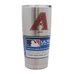 Arizona Diamondbacks Travel Tumbler 20Oz Ultra Silver Co