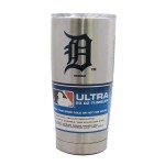 Detroit Tigers Travel Tumbler 20Oz Ultra Silver Co