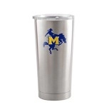 Mcneese State Cowboys Travel Tumbler 20Oz Ultra Silver Co