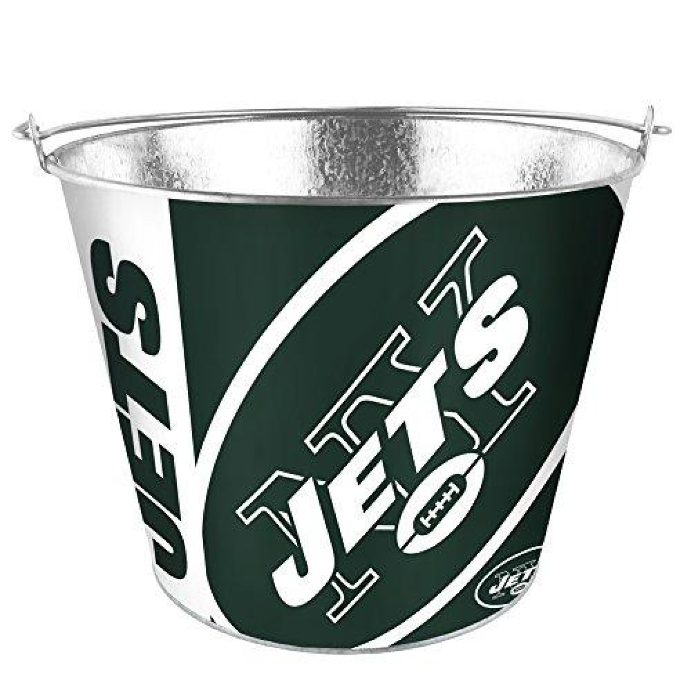 New York Jets Bucket 5 Quart Hype Design