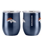 Denver Broncos Travel Tumbler 16Oz Ultra Curved Beverage