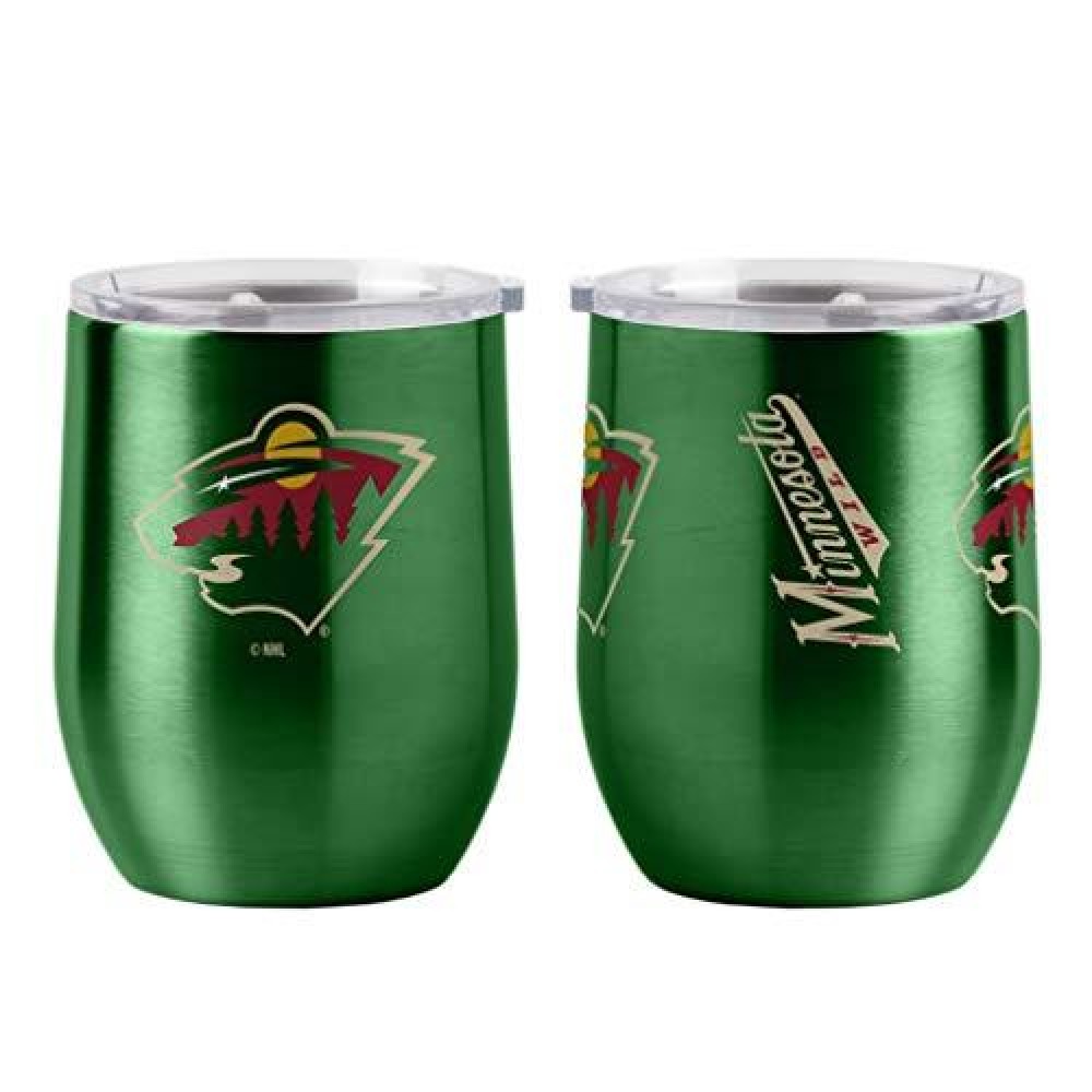 Minnesota Wild Travel Tumbler 16Oz Ultra Curved Beverage Special Order