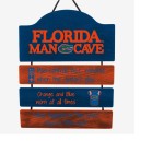 Florida Gators Sign Wood Man Cave Design