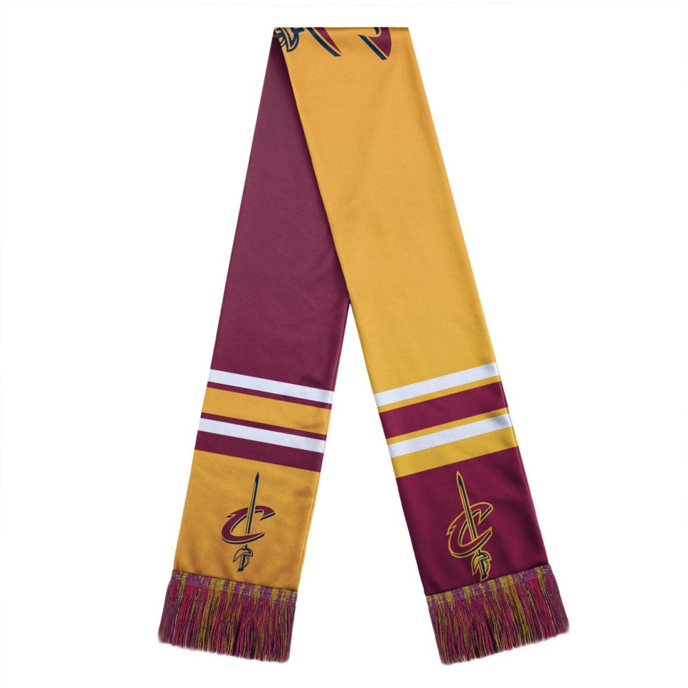 Cleveland Cavaliers Scarf Colorblock Big Logo Design