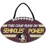 Florida State Seminoles Sign Wood Football Power Design