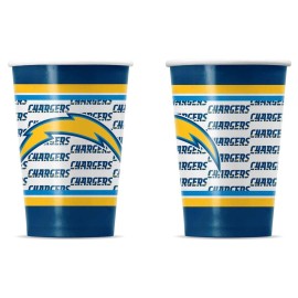 Los Angeles Chargers Disposable Paper Cups