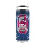 Cleveland Indians Thermo Can Stainless Steel 16.9Oz - Special Order