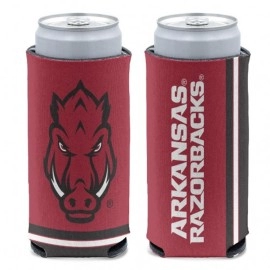 Arkansas Razorbacks Can Cooler Slim Can Design