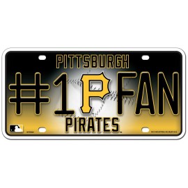 Pittsburgh Pirates Plate - #1 Fan