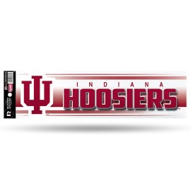 Indiana Hoosiers Decal Bumper Sticker Glitter