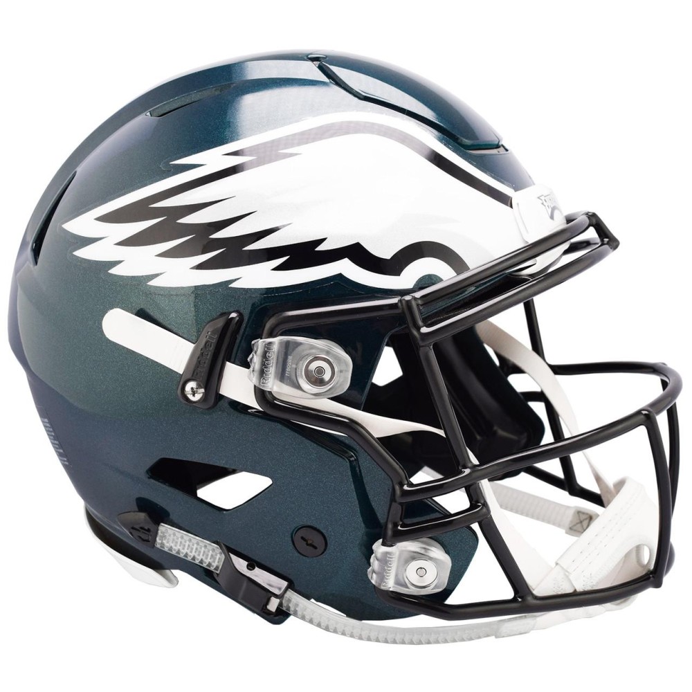 Philadelphia Eagles Helmet Riddell Authentic Full Size Speedflex Style