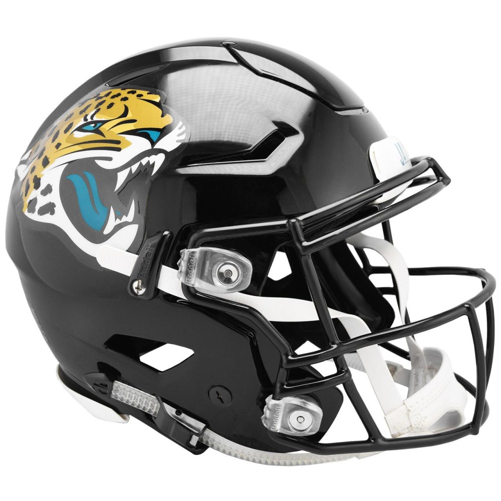 Jacksonville Jaguars Helmet Riddell Authentic Full Size Speedflex Style - Special Order