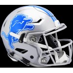 Detroit Lions Helmet Riddell Authentic Full Size Speedflex Style