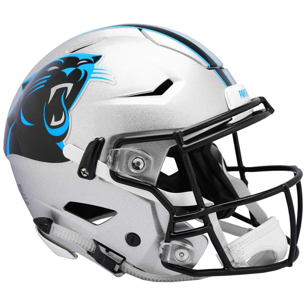 Carolina Panthers Helmet Riddell Authentic Full Size Speedflex Style