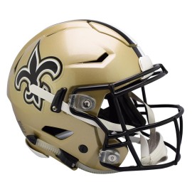 New Orleans Saints Helmet Riddell Authentic Full Size Speedflex Style - Special Order