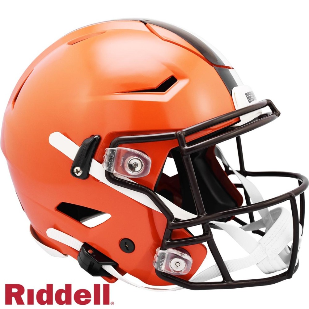 Cleveland Browns Helmet Riddell Authentic Full Size Speedflex Style 2020