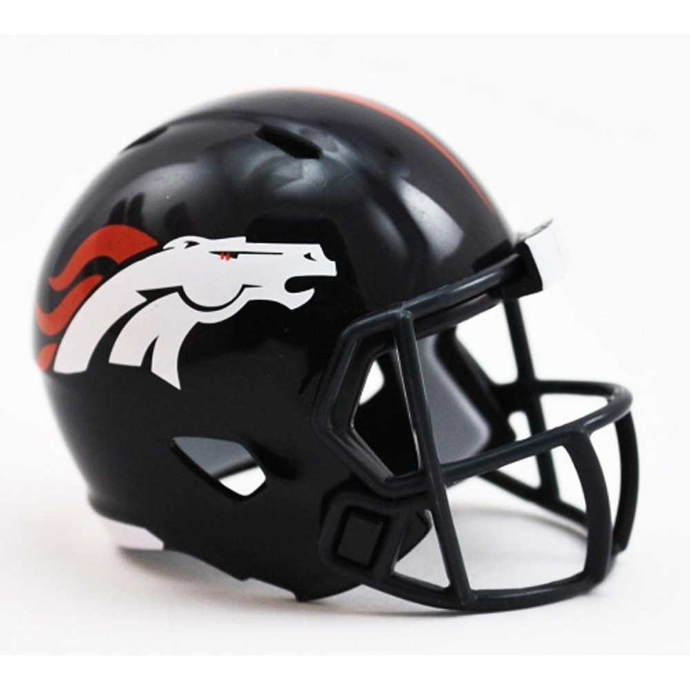 Denver Broncos Helmet Riddell Pocket Pro Speed Style