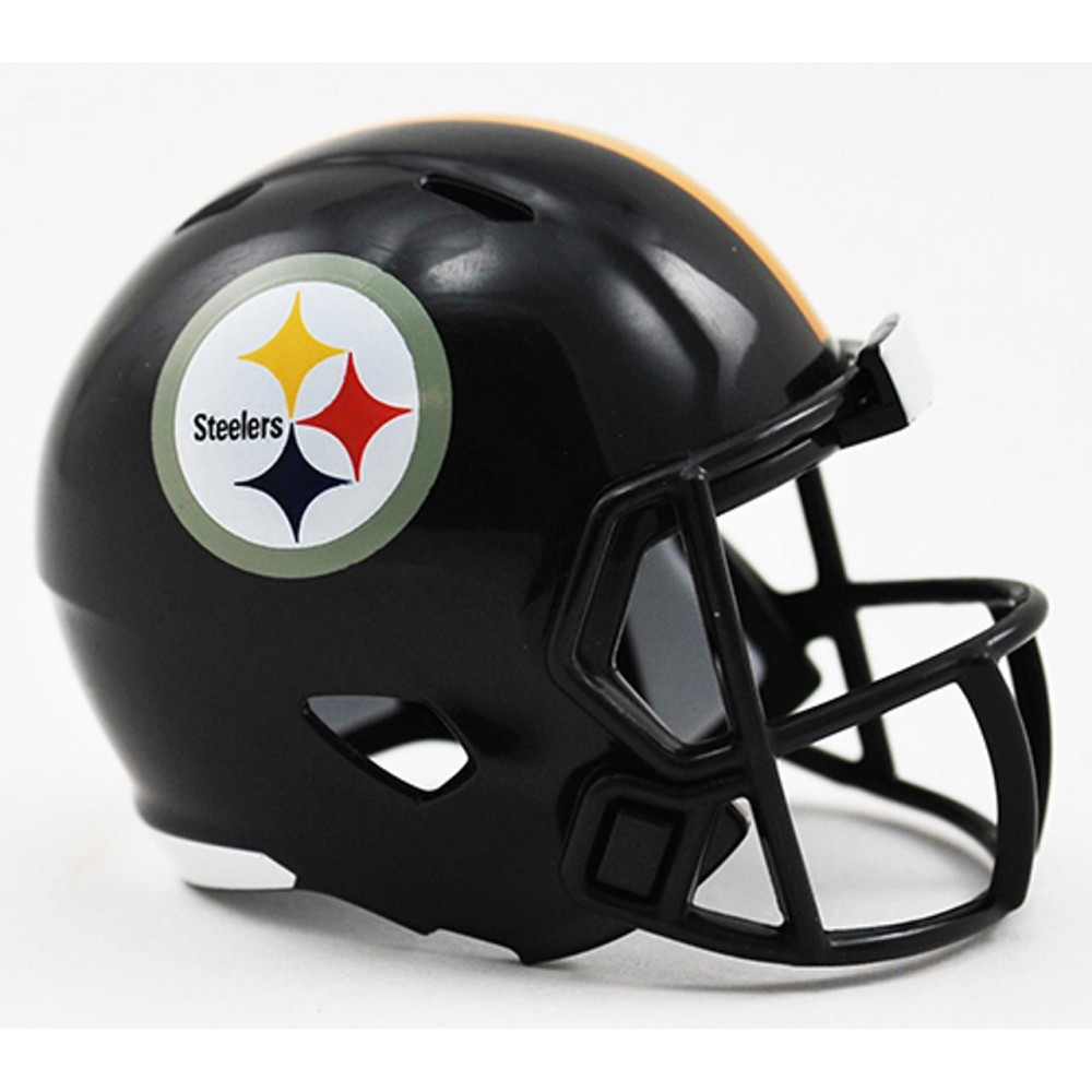 Pittsburgh Steelers Helmet Riddell Pocket Pro Speed Style