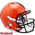 Cleveland Browns Helmet Riddell Replica Full Size Speed Style 2020