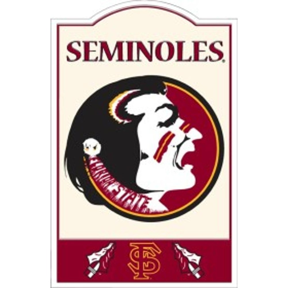 Florida State Seminoles Sign Metal Nostalgic Co